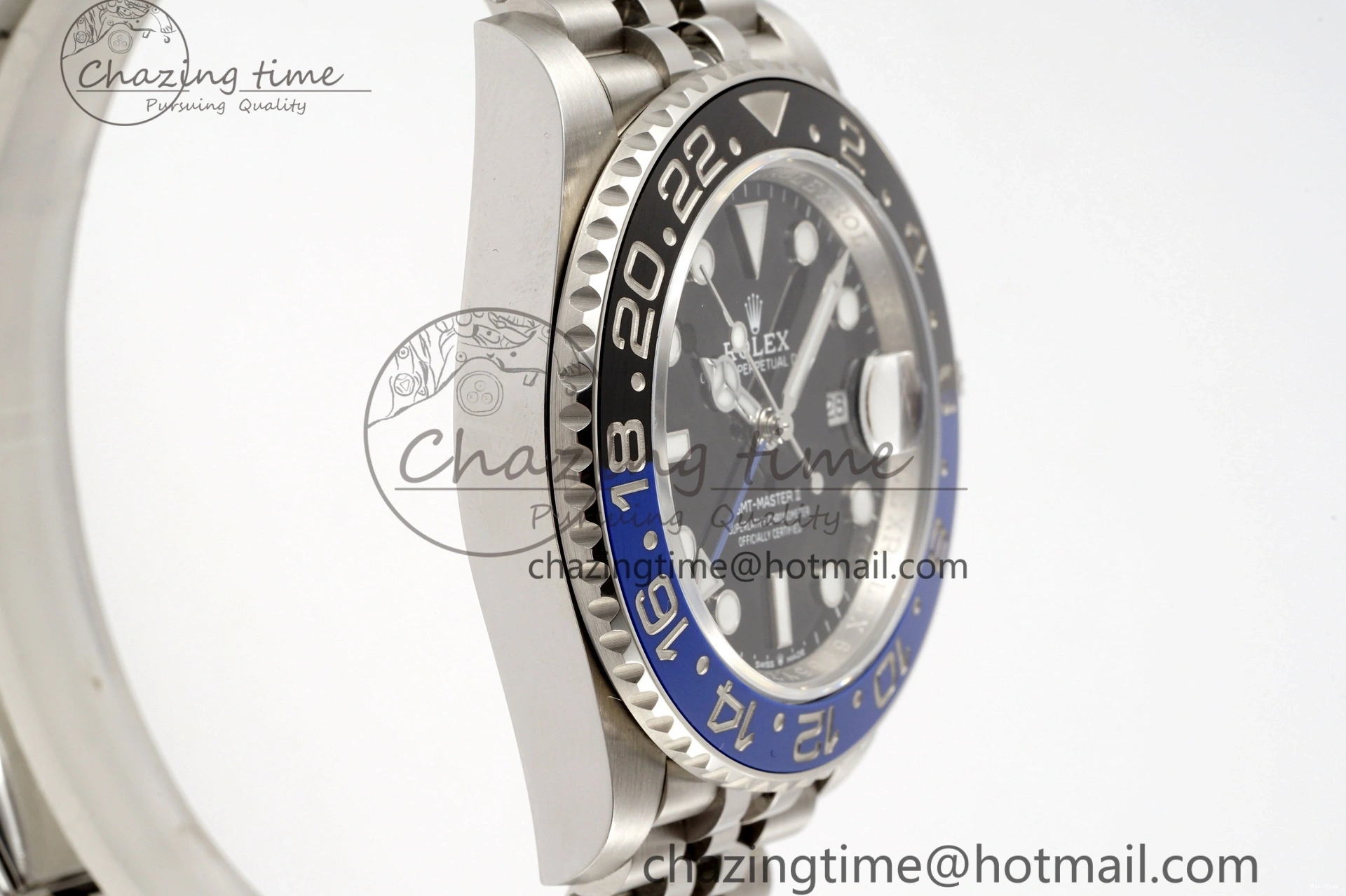 MiroTime 0419 GMT Master II 126710 BLNR Batman 904L SS C+F 1:1 Best Edition Black Dial on Jubilee Bracelet SH3285 CHS BestValue 1956